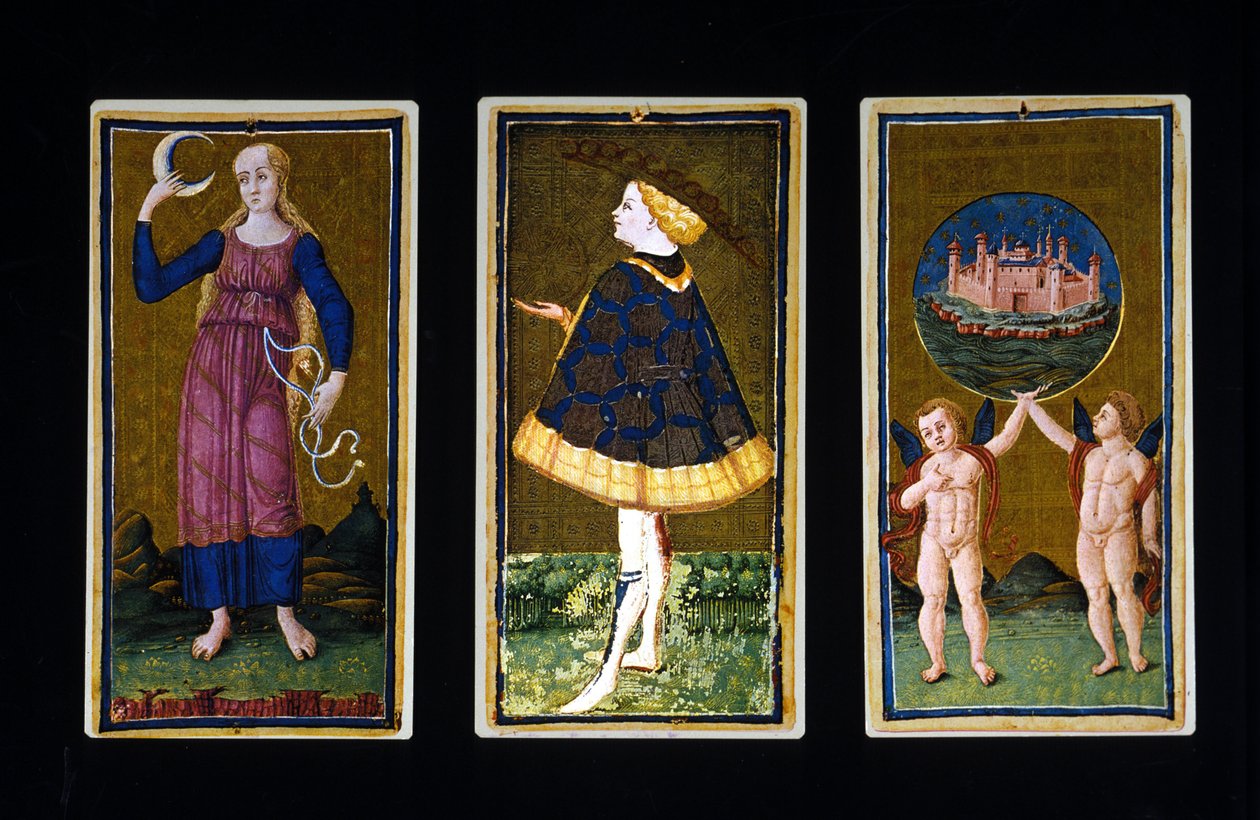 Italský tarot. Tarot Brera od Bonifacia Bemba od Unknown artist