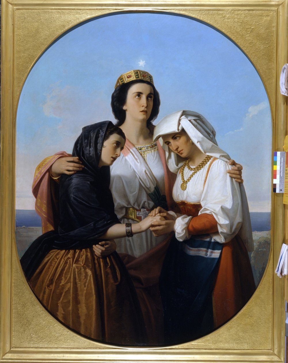 Itálie hostí Benátky a Řím (1860) anonymní obraz Museo del Risorgimento Milan od Unknown artist