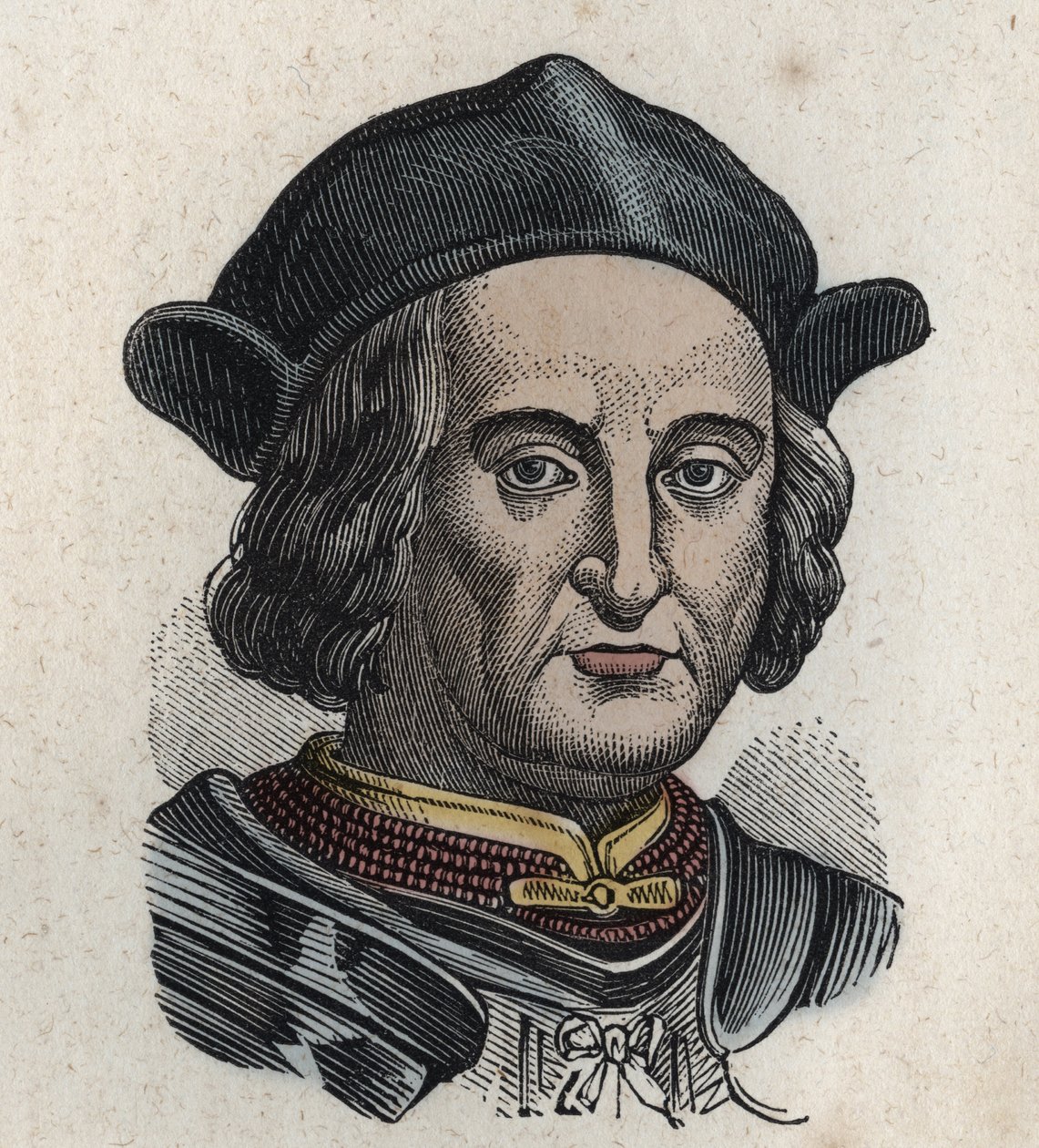 Jacques de Trivulce (Gian Giacomo Trivulzio) italský aristokrat a kondottiero (1440-1518) markýz de Vigevano, politik a voják. od Unknown artist