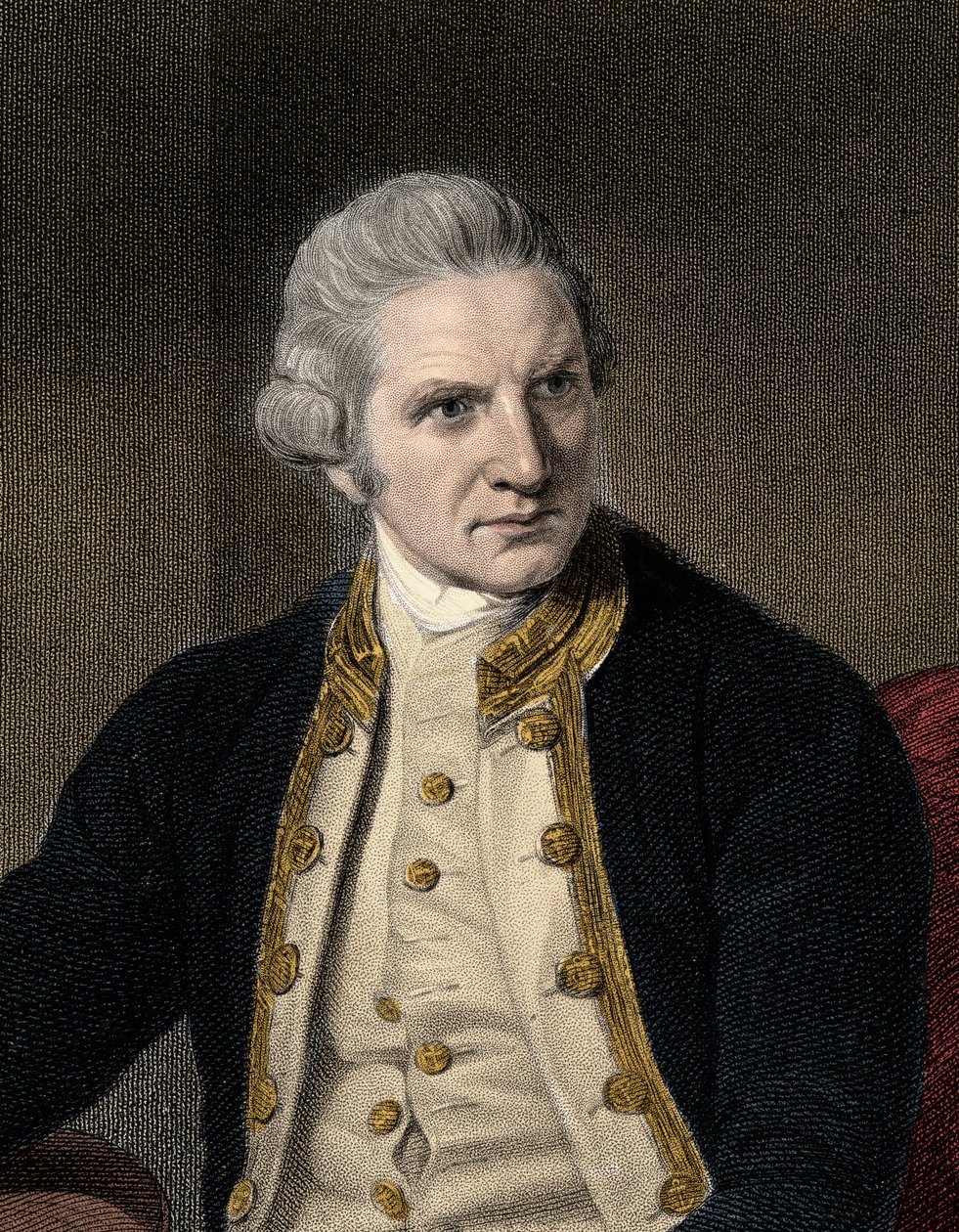 James Cook 1728-1779 - rytina - 19. stol od Unknown artist