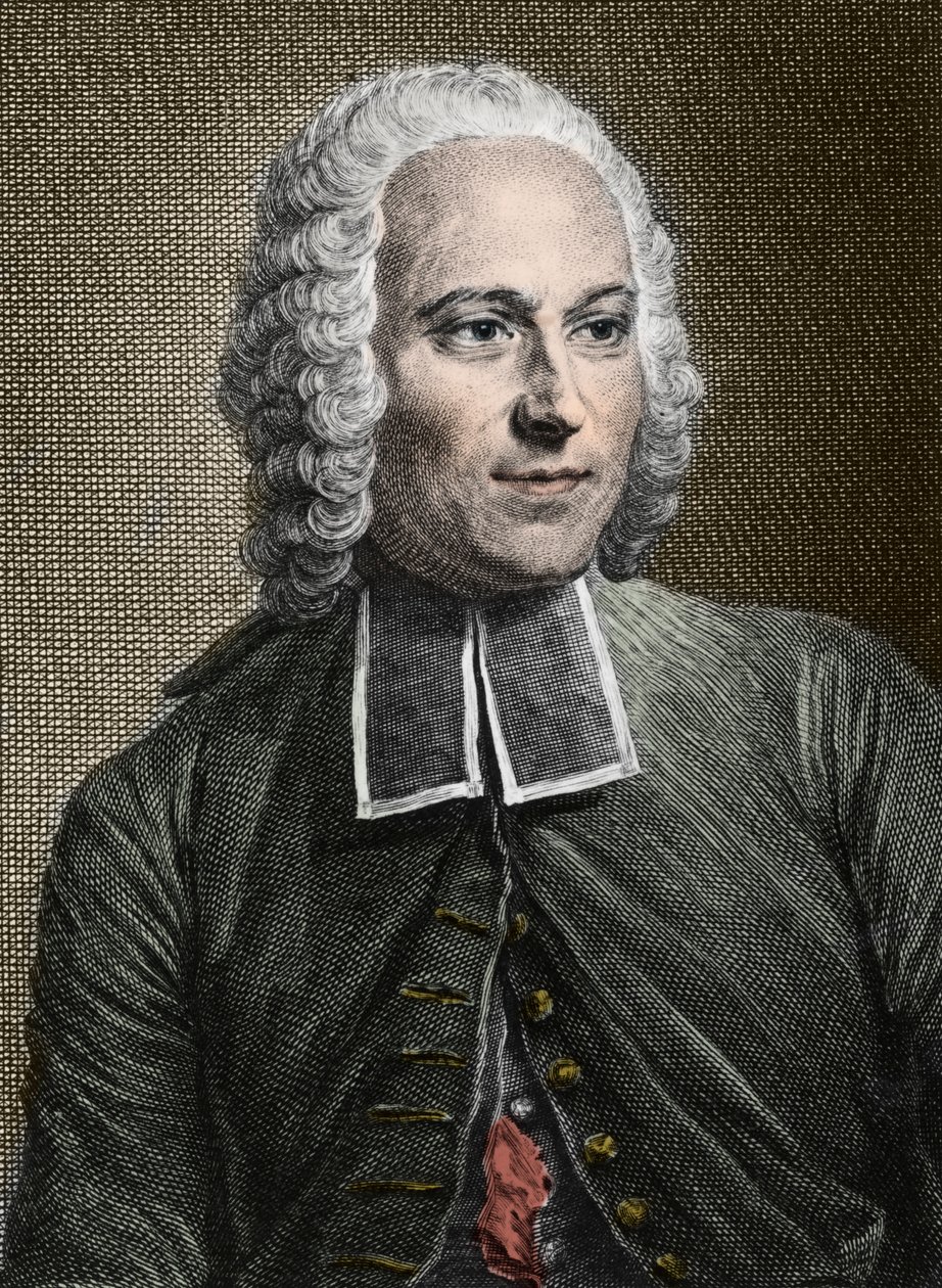 Jean-Antoine Nollet (1700-1770), francouzský experimentální fyzik a duchovenstvo - Portrét abbé Jean Antoine Nollet (1700-1770), francouzský fyzik od Unknown artist