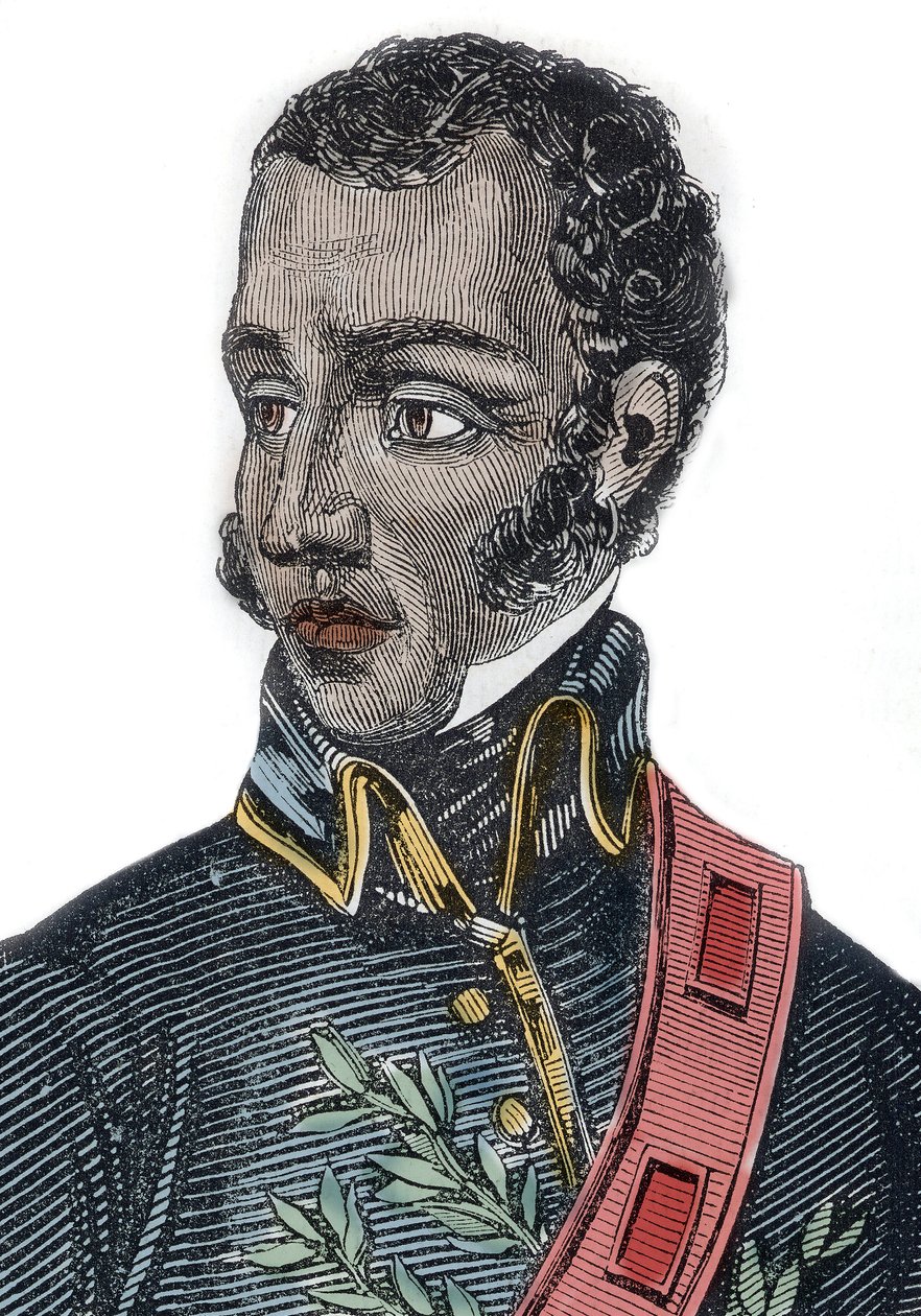 Jean-Pierre Boyer, prezident Haiti v letech 1818 až 1843 - Jean Pierre Boyer (1776-1850) haitský politik - od Unknown artist