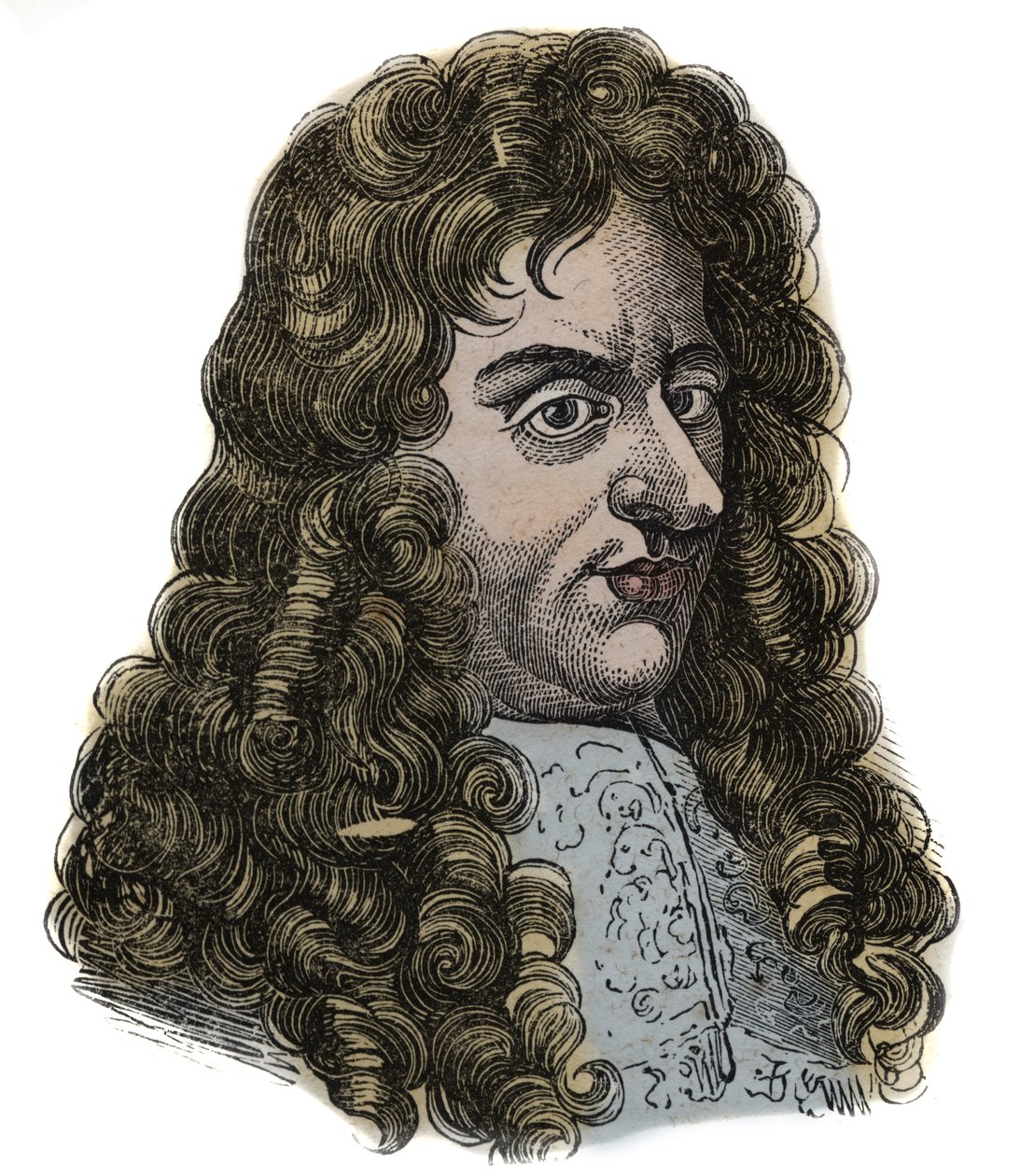 Jean Dominique Cassini (1625-1712) (Giandomenico) - anglický astronom - rytina 1856 od Unknown artist