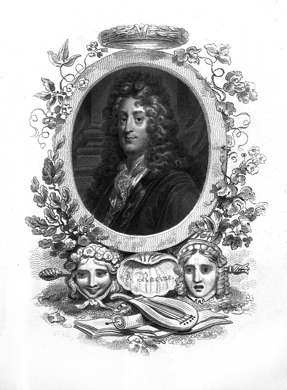 Jean Racine (1639-1699), francouzský tragický básník. od Unknown artist