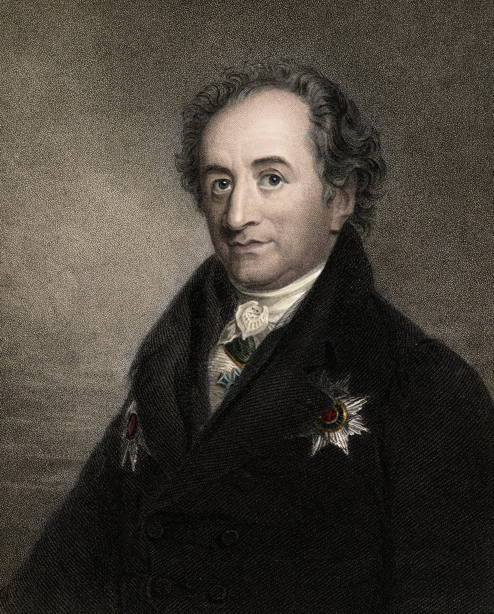 Johann Wolfgang od Goetha 1749-1832 - rytina - 19. stol. od Unknown artist