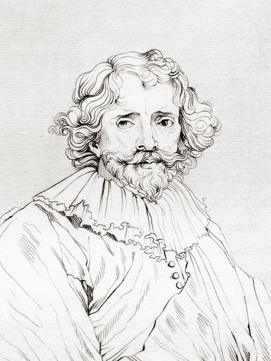 Johannes Vorstermans, cca 1643 – cca 1700. Z knihy The Historic Gallery of Portraits and Paintings (Historická galerie portrétů a obrazů), vydané v roce 1808. od Unknown Artist