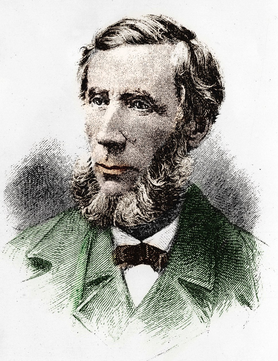 John Tyndall (1820-1893), irský fyzik. od Unknown artist