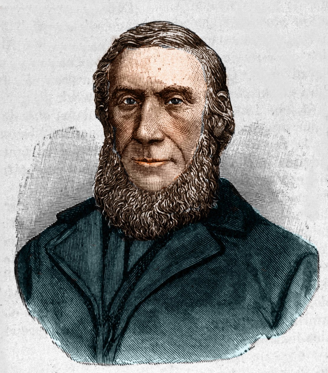 John Tyndall (1820-1893). Irský fyzik. od Unknown artist