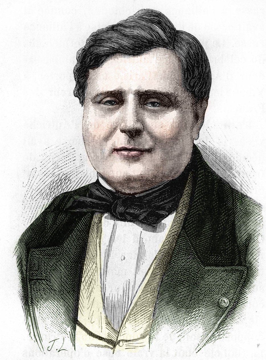 Joseph Alexandre Colonna (1810-1868), hrabě Walewski, syn Napoleona I. a Marie Walewské, francouzský politik od Unknown artist