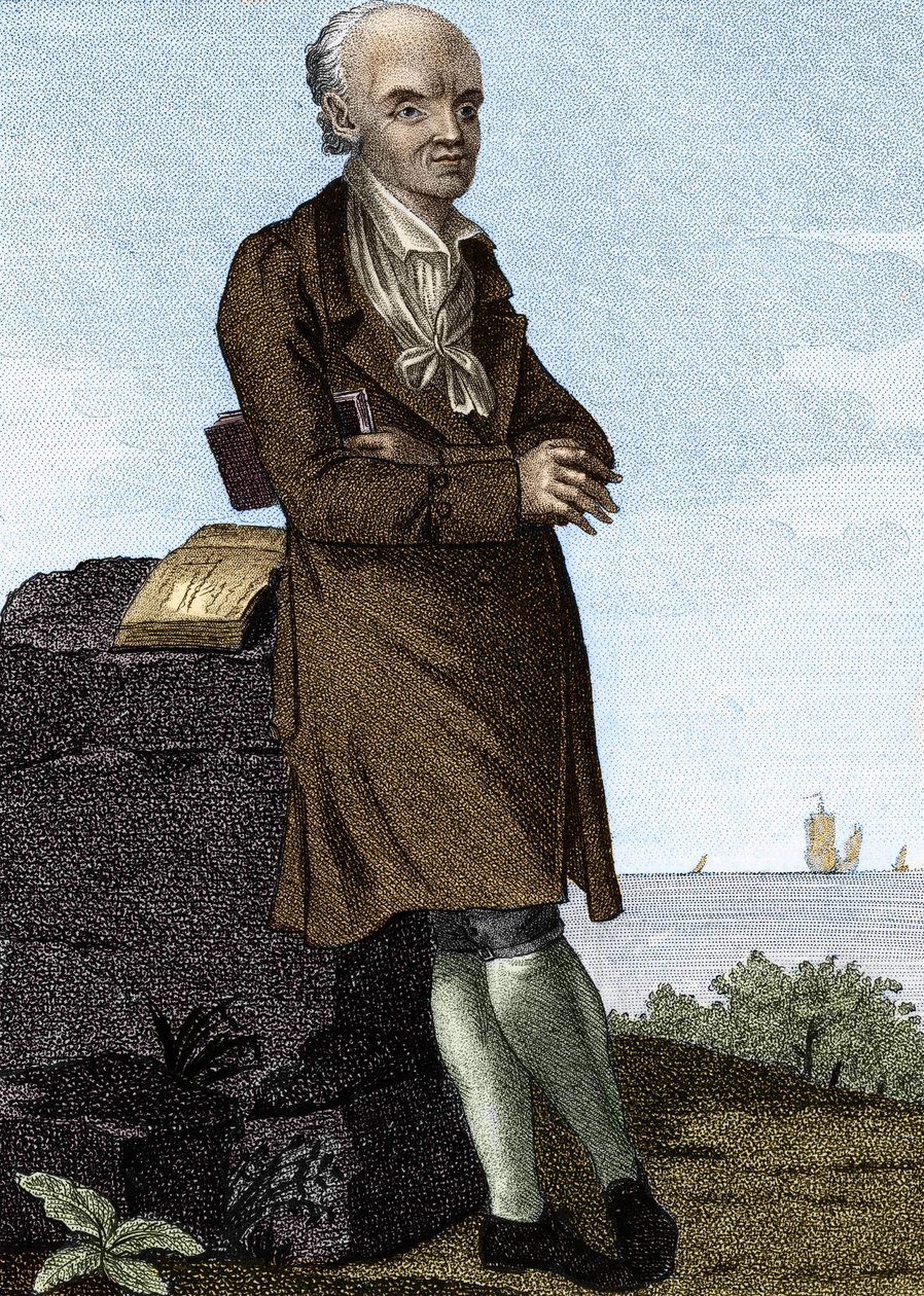 Joseph Jerome Lefrancois de Lalande, francouzský astronom (1732-1807). od Unknown artist