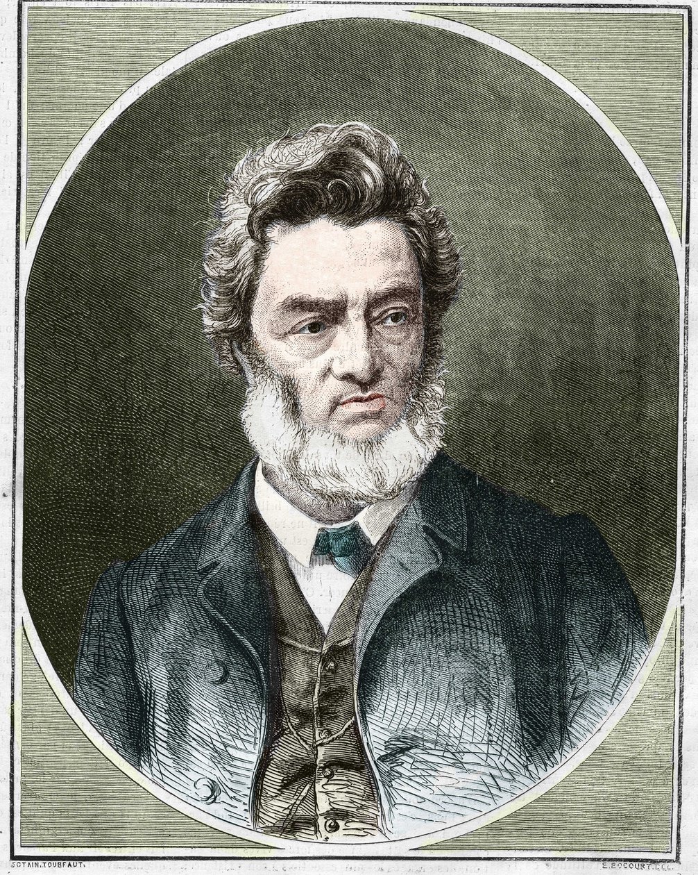 Jules Favre (1809-1880), francouzský politik a právník. od Unknown artist