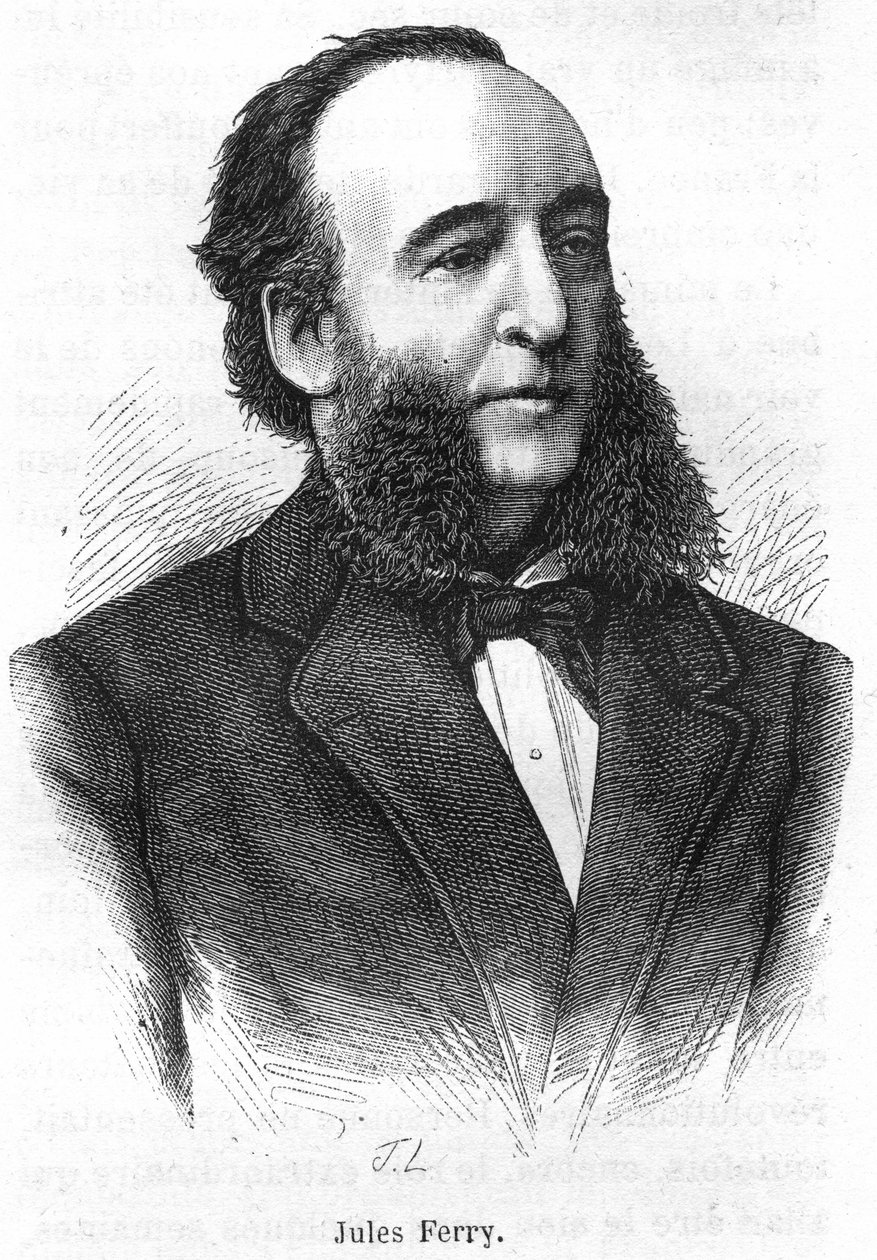 Jules Ferry (1832-1893), francouzský politik. od Unknown artist