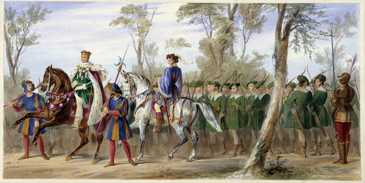 King Charles William Vane - v "" Anglický rytíř" od J. Whatmana, ed. T. M