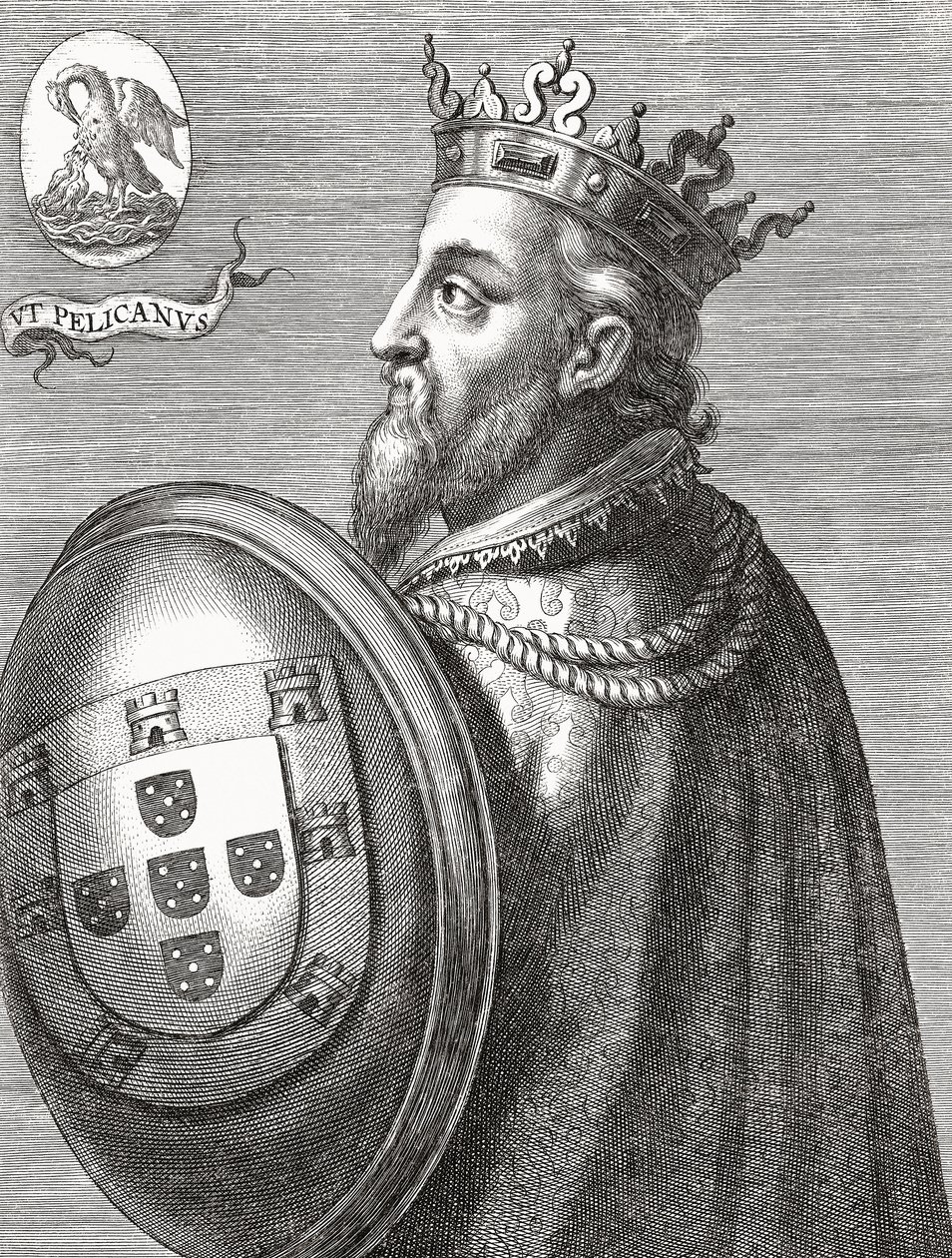Portugalský král Jan II. João II. Portrét. od Unknown artist