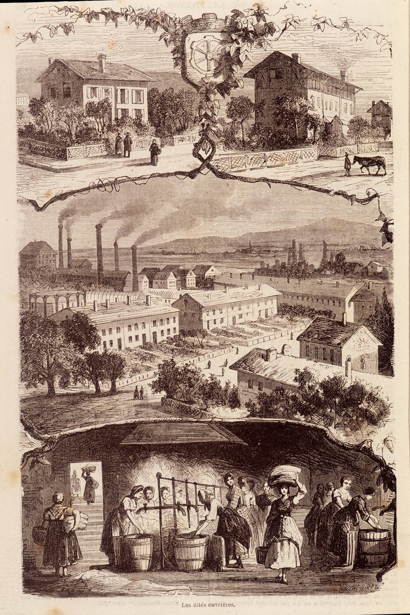 Práce cituje ve Francii v 19. století. od Unknown artist