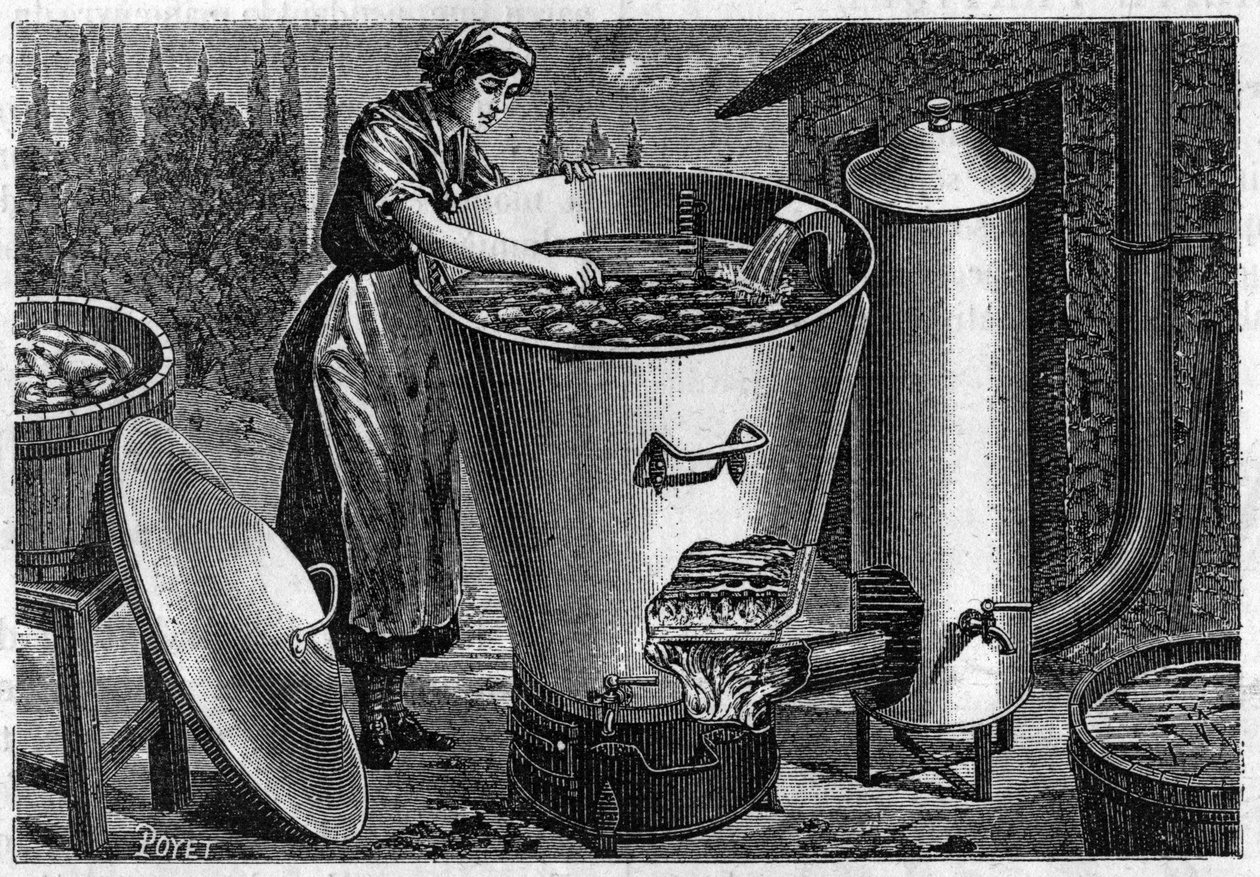 Praní, mýdlové od Gastona Bozerina. od Unknown artist