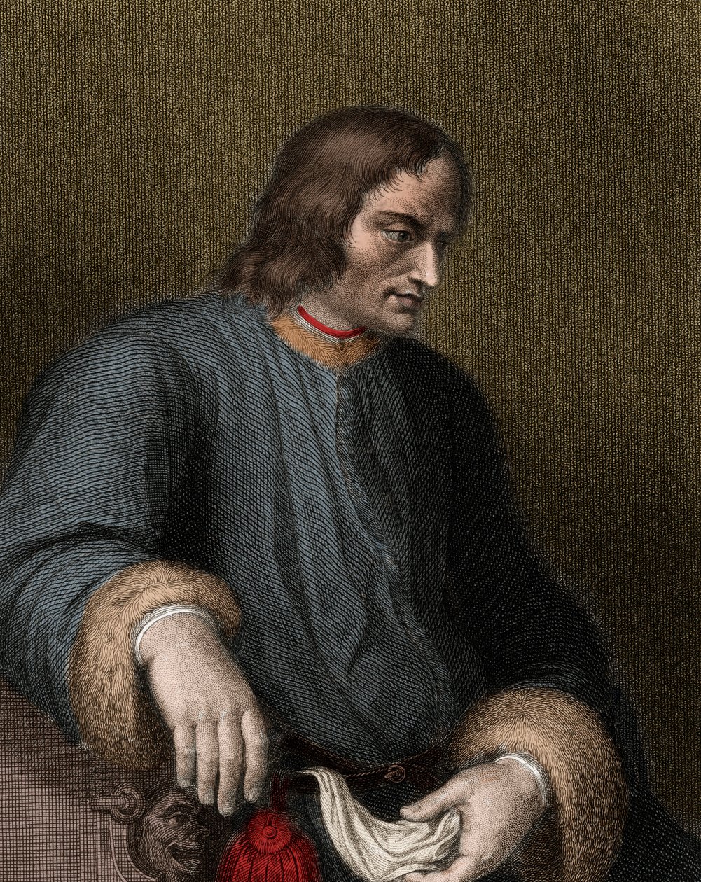 Laurent de Medici také známý jako Laurent le Magnifico od Unknown artist