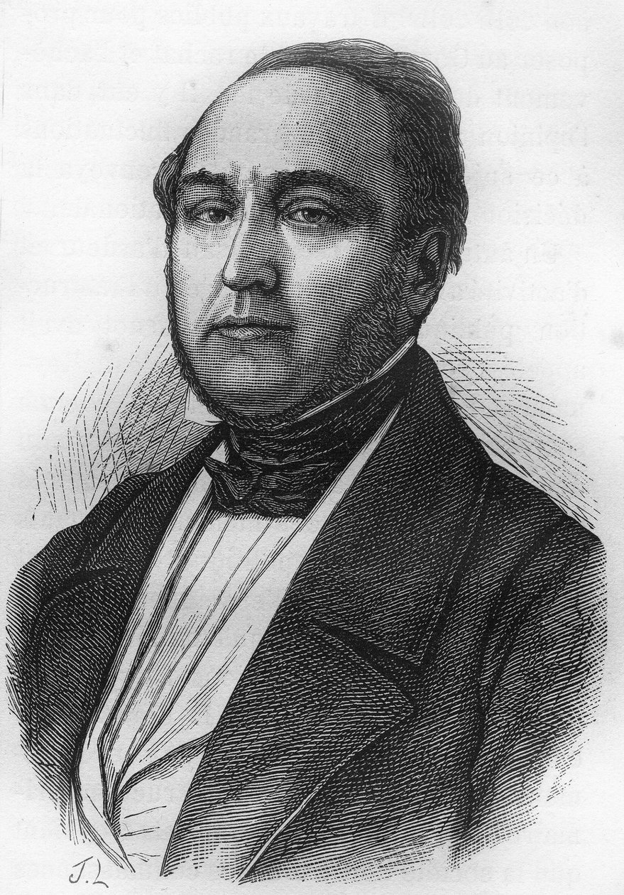 Lazare Hippolyte Carnot (1801-1888), francouzský politik. od Unknown artist