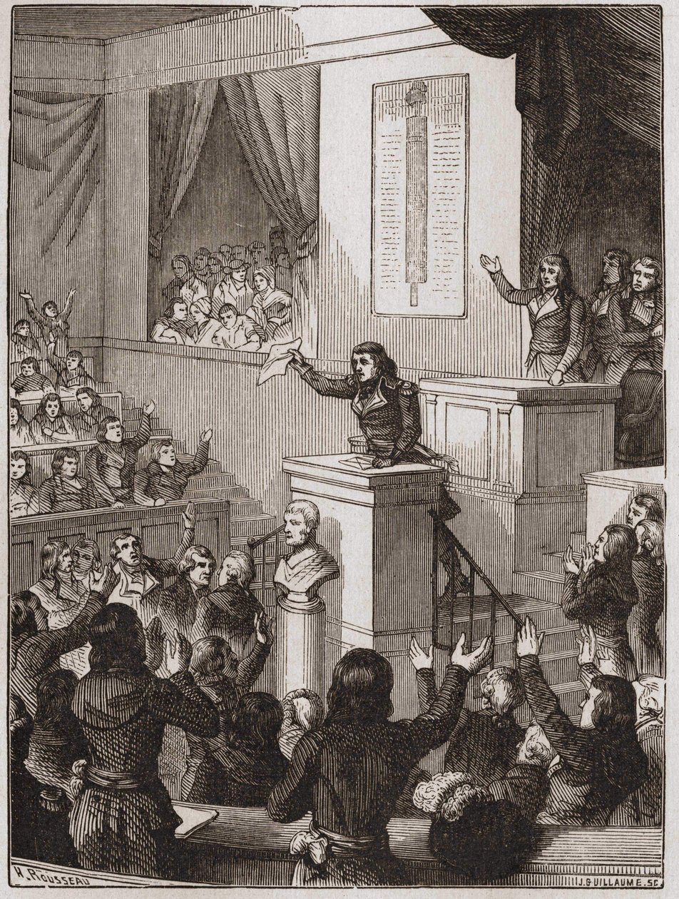Lazare Nicolas Marguerite Carnot (přezdívaný organizátor vítězství nebo velký Carnot) oznámil 1. září od Unknown artist