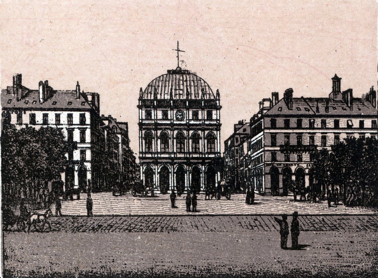 Le Havre, divadlo v „“ Le monde ilustruje 168 zobrazení““ Bez data (konec 19. století) od Unknown artist