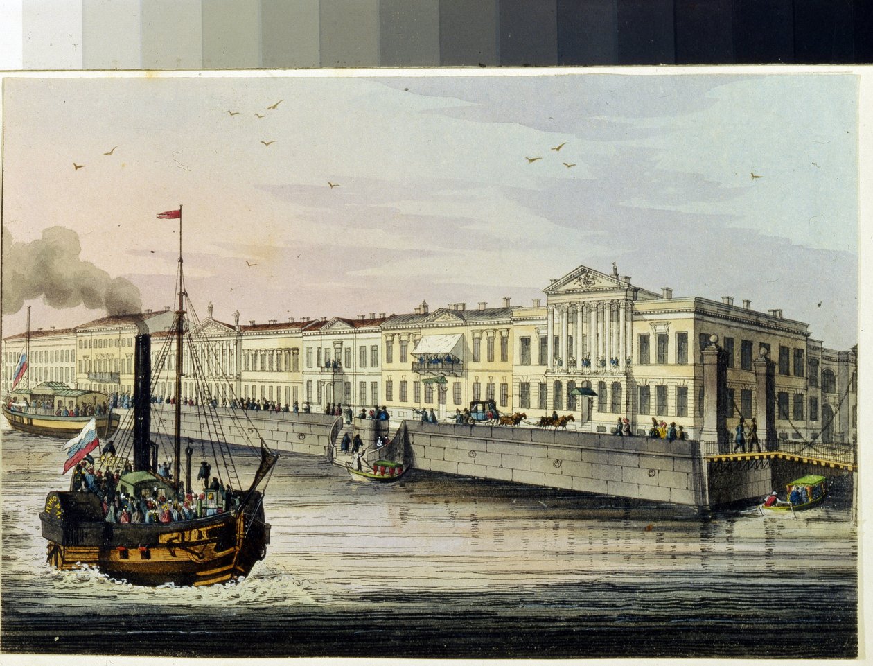 Nábřeží Angličanů v Petrohradě (Album Marie Taglioni od Unknown artist