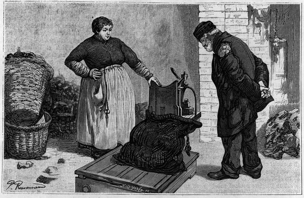Hadrové: vážení. Rytina do „The Journal of Youth“ od Unknown artist
