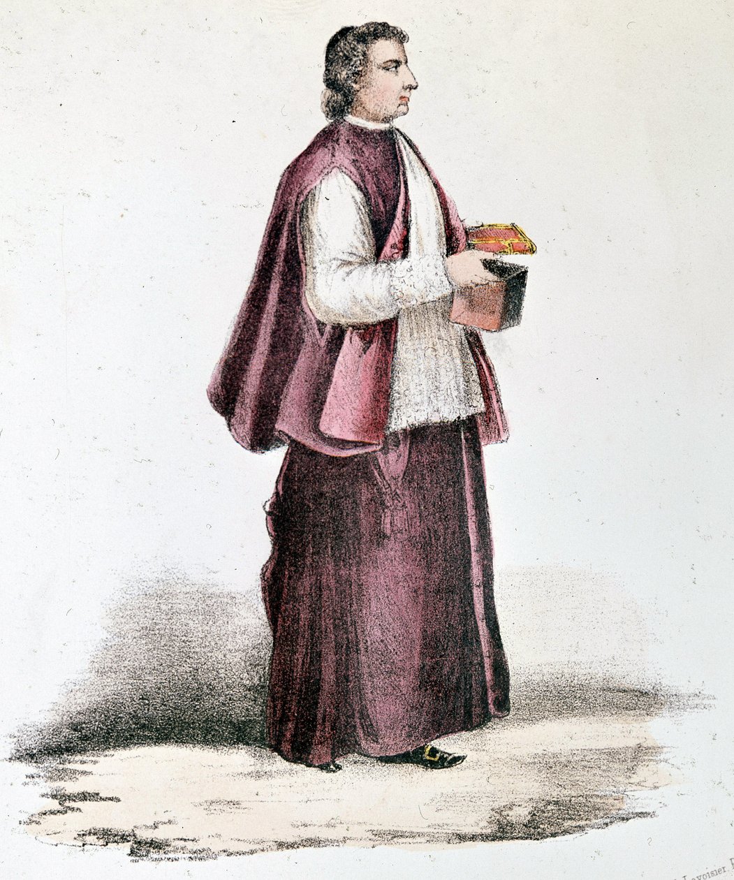 Malý kabátový prelát od Unknown artist