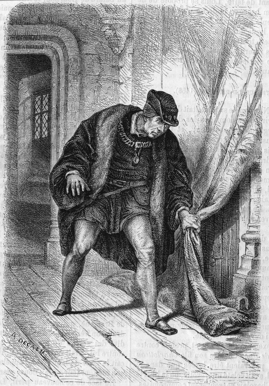Ludvík XI., francouzský král do Peronne (Itálie). od Unknown artist