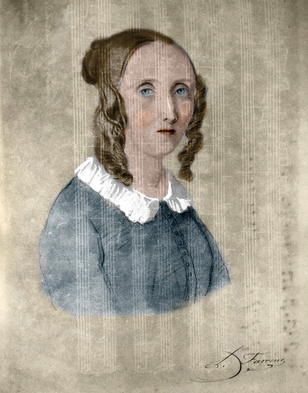 Louise Farrenc 1804-1875.Pianista, skladatel, pedagog od Unknown artist