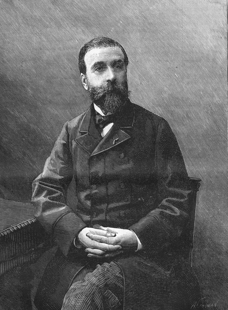 Ludovic Halévy. francouzský spisovatel 1834-1908 od Unknown artist