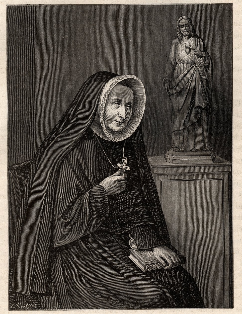 Madeleine-Sophie Barat (Madeleine Sophie) 1779-1865 - od Unknown artist