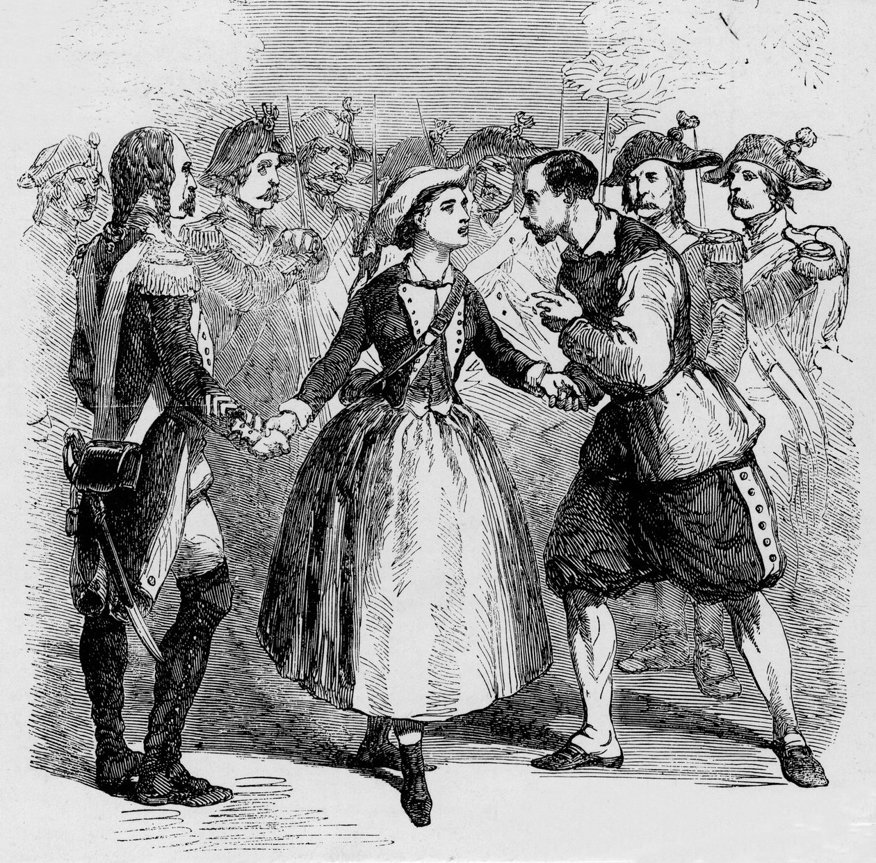 Mademoiselle Piccolomini v opeře „Dcera pluku“ od Gaetana Donizettiho v Majesty