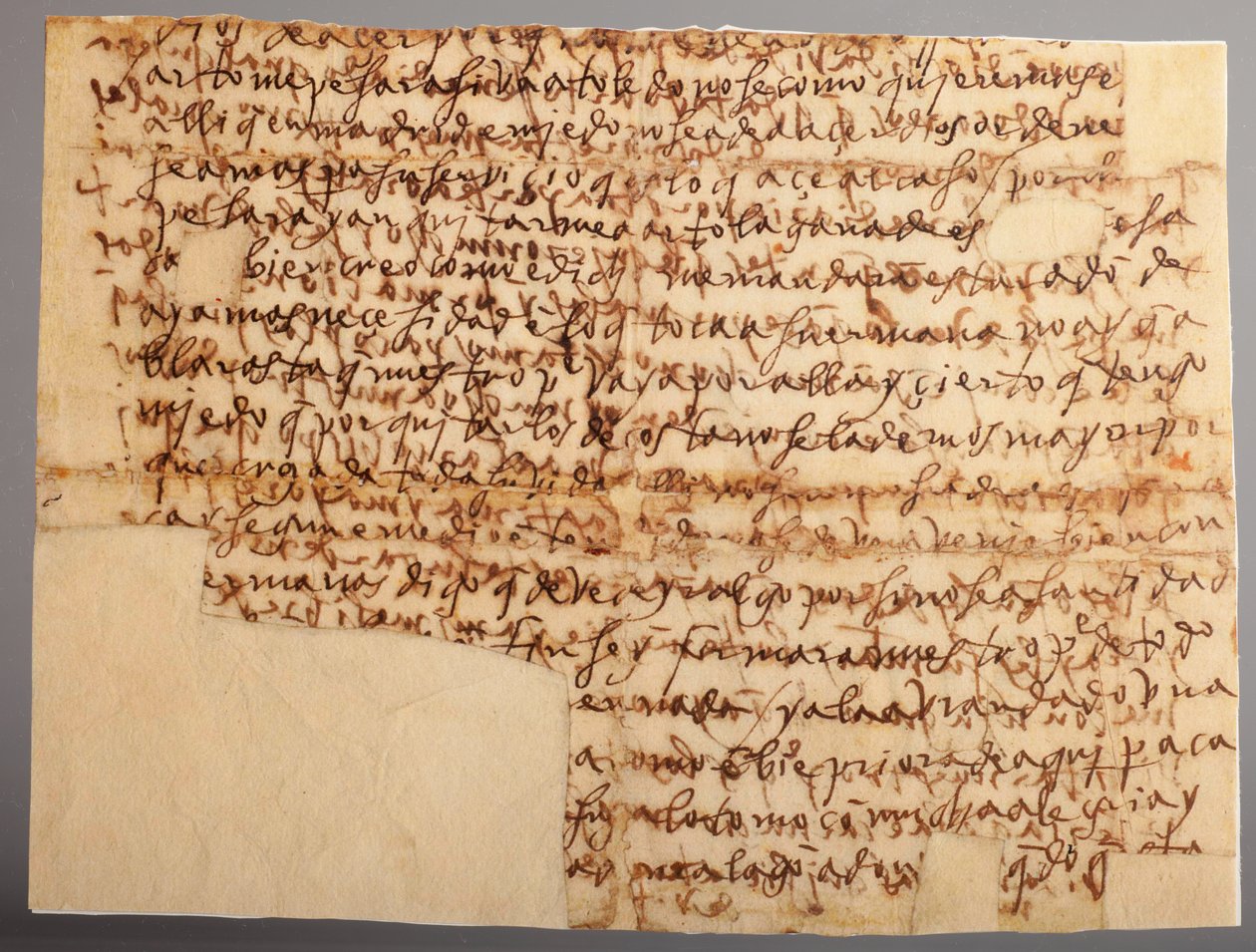 rukopis. Dopis č. 7 mnichům z Beas de Segura. Papír. Část 2. 18. listopadu 1585. od Unknown artist