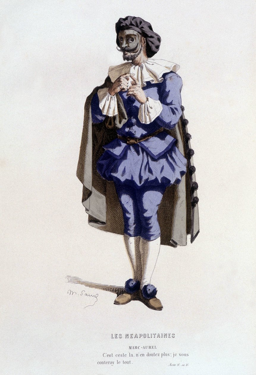 Marc-aurel v „“les Neapolitaines““ (od Françoise d