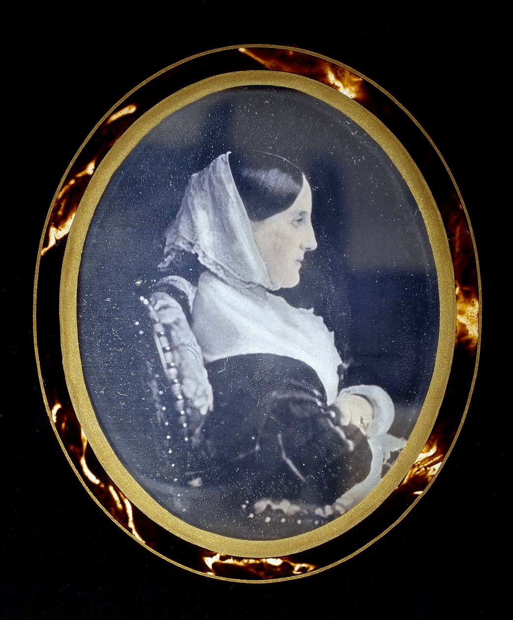 Marie Nikolajevna de Russie - velkokněžna Maria Nikolajevna ruská (1819-1876), vévodkyně z Leuchtenbergu par Anonymous, - Daguerreotyp - Státní Ermitáž, Petrohrad od Unknown artist