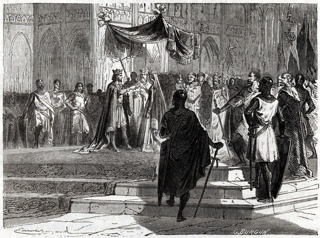 Sňatek Ludvíka mladšího (1120 - 1180) s Alienor d