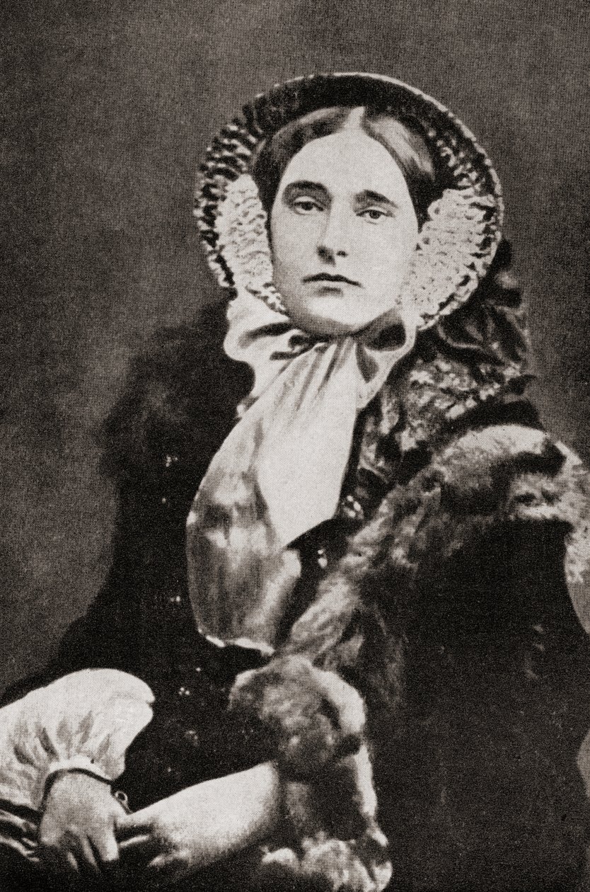 Mathilde Laetitia Wilhelmine Bonaparte, francouzská princezna od Unknown