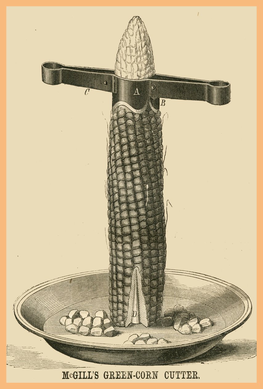 Kráječ na zelenou kukuřici McGills od Unknown Artist