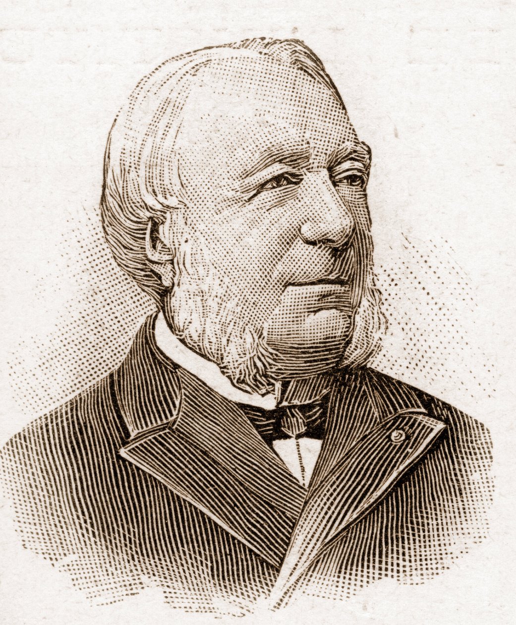 Členové Akademie Francaise v roce 1895: portrét Marie Louis Antoine Gaston Boissier (1823-1908), francouzský historik a filolog. od Unknown artist