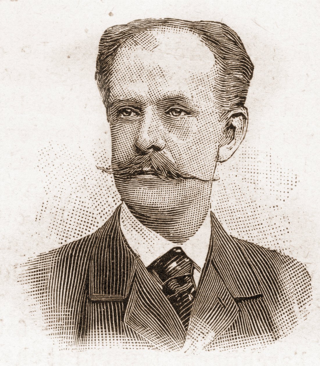 Členové Akademie Francaise v roce 1895: portrét Paula Gabriela Othenina d