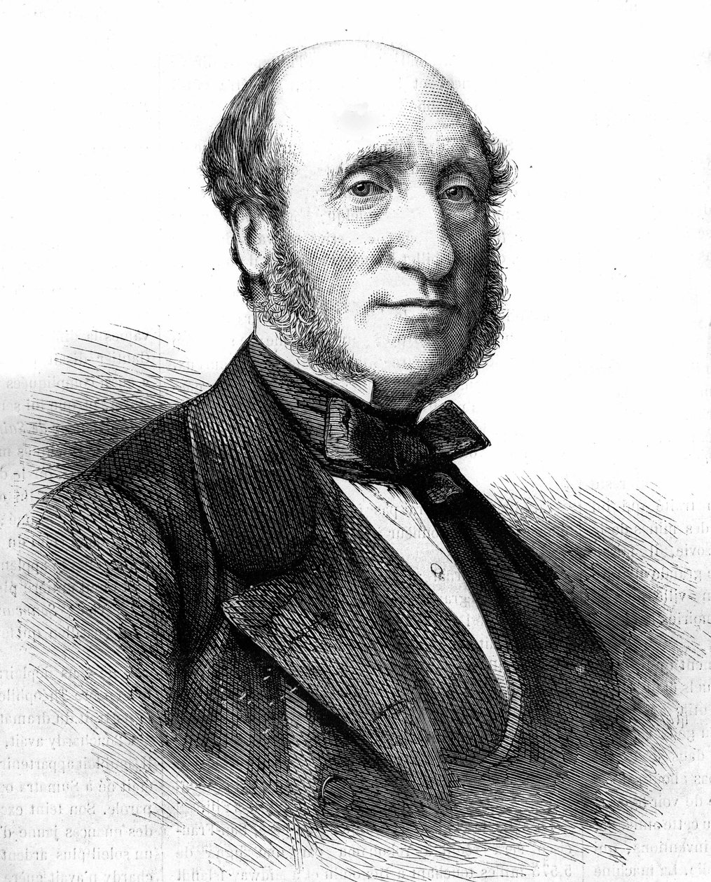 Michel Chevalier. Francouzský ekonom a politik (1806 až 1879). od Unknown artist