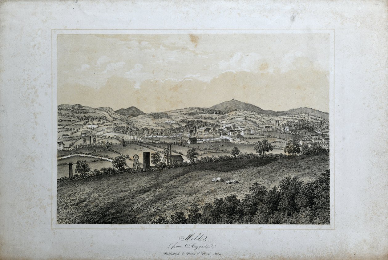 Forma (od Argoed), cca 1850 (litho na papíře) od Unknown artist