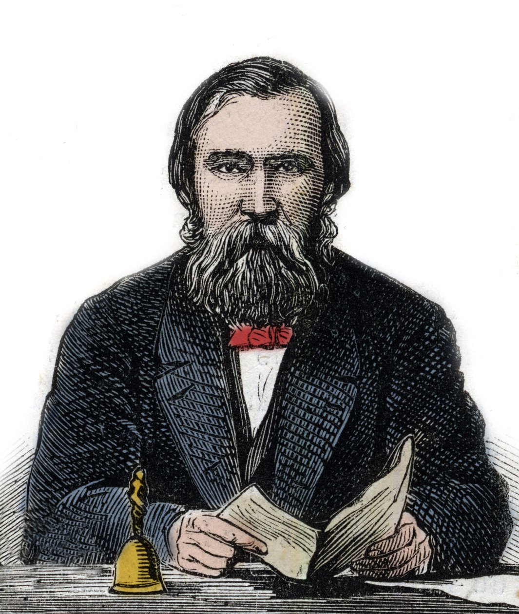 Moritz Lazarus - anglický filozof, psycholog (1824-1903) - od Unknown artist