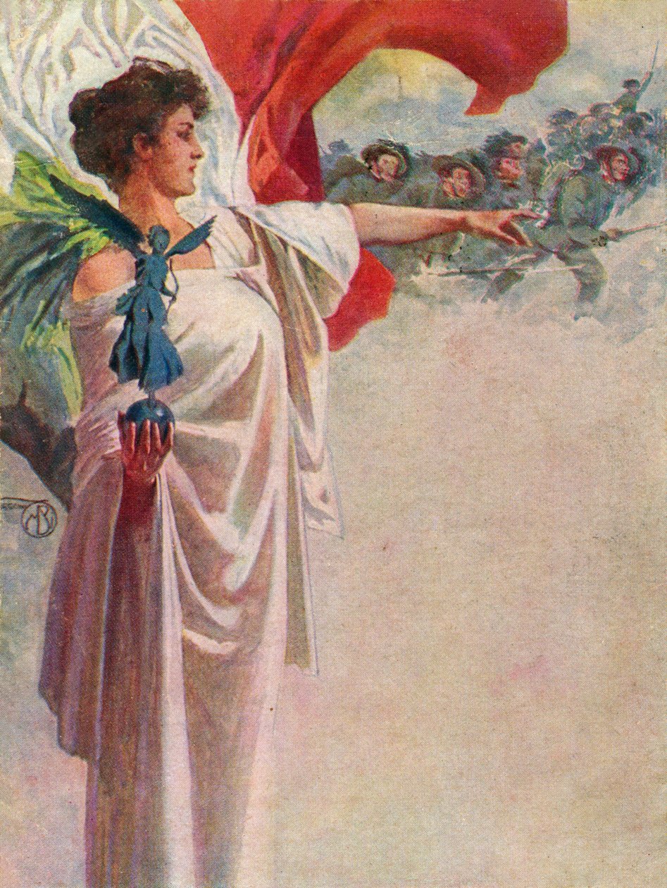 Nacionalismus v Itálii od Unknown artist
