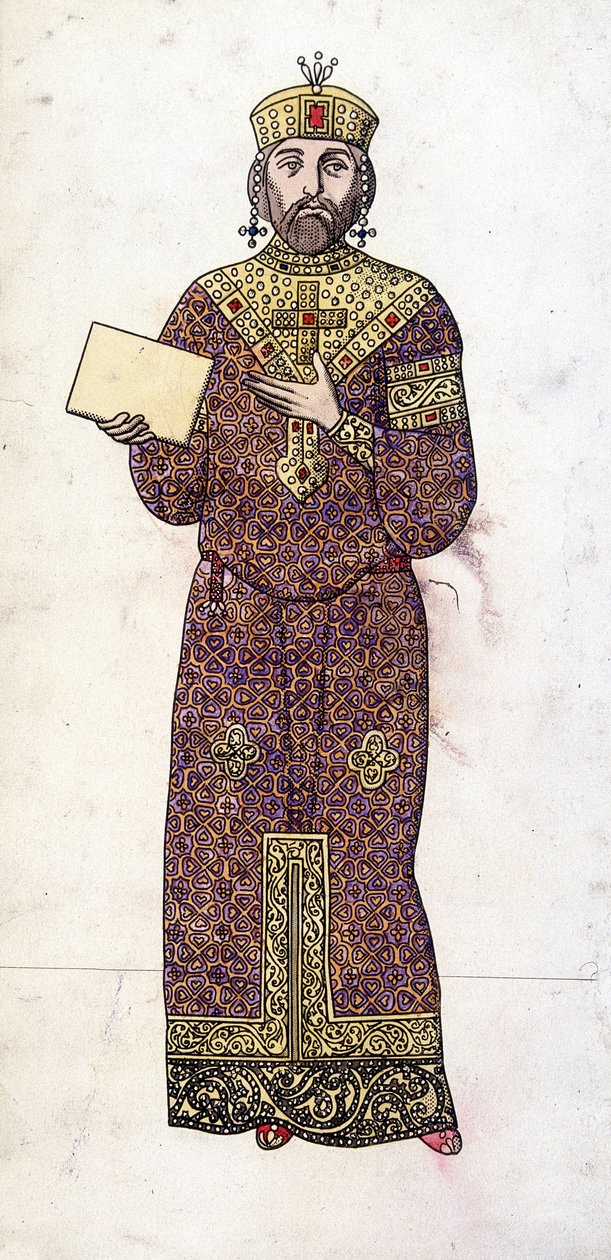 Nicephorus III Botaneiates nebo Botaniate (byzantský císař v letech 1078 až 1081) od Unknown artist