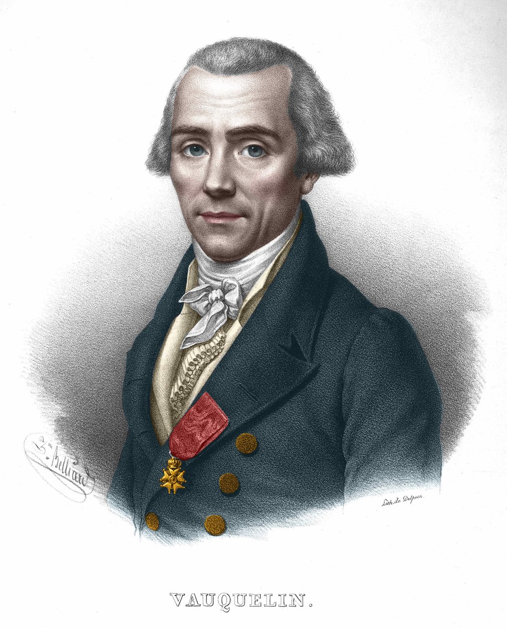 Nicolas Louis Vauquelin, francouzský chemik (1763 - 1829). od Unknown artist