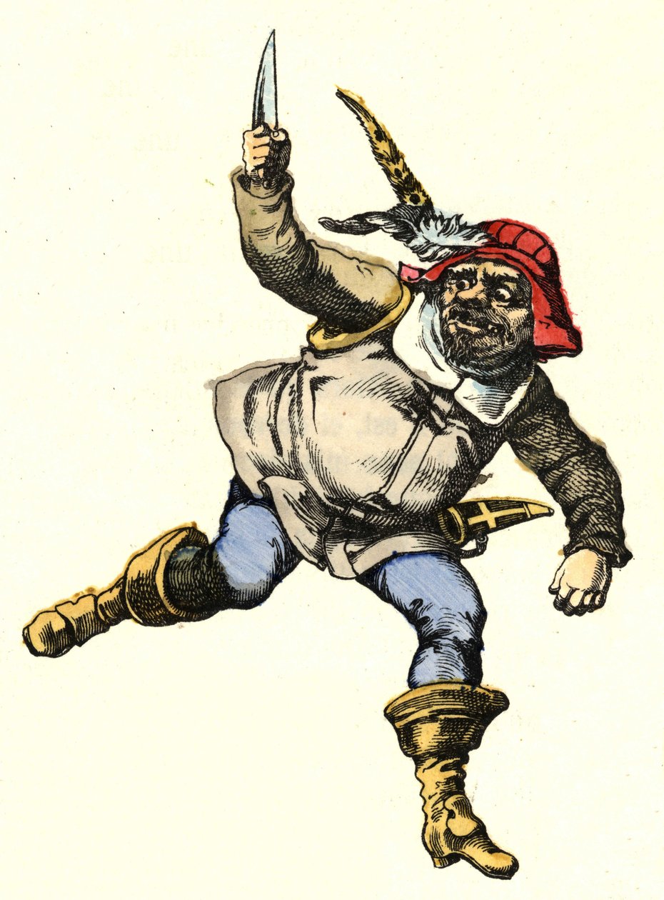 Ogre. Ilustrace pohádky „Le Pepetit Poucet““ od Charlese Perraulta od Unknown artist