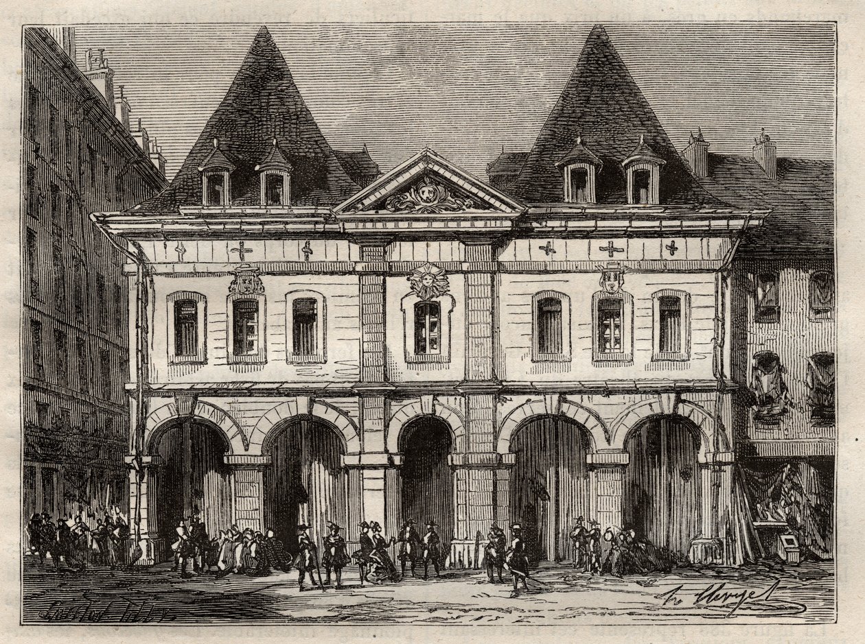 Stará solná půda v Paříži, rue Saint Germain-l