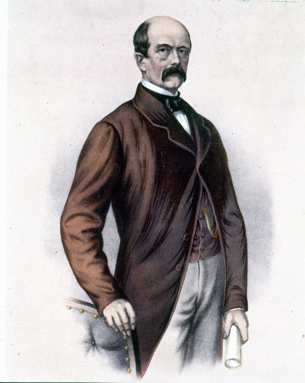 Otto, princ von Bismarck (1815 - 1898), německý státník. od Unknown artist