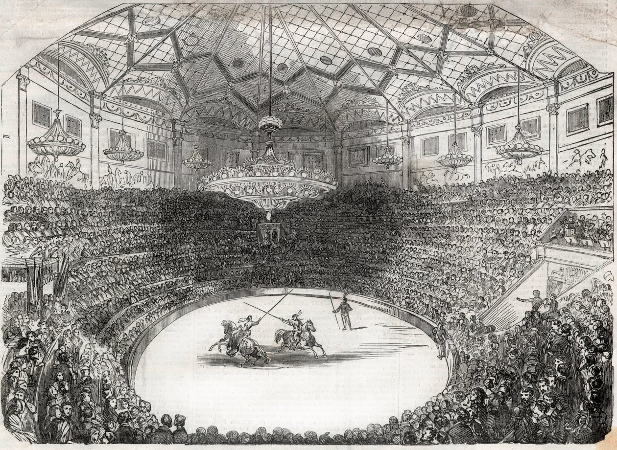 PAŘÍŽ: ZIMNÍ CIRKUS od Unknown artist